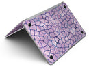 Purple Watercolor Giraffe Pattern - MacBook Air Skin Kit