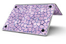 Purple Watercolor Giraffe Pattern - MacBook Pro with Retina Display Full-Coverage Skin Kit