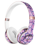Purple Watercolor Giraffe Pattern Full-Body Skin Kit for the Beats by Dre Solo 3 Wireless Headphones