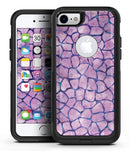 Purple Watercolor Giraffe Pattern - iPhone 7 or 8 OtterBox Case & Skin Kits