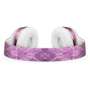 Purple Watercolor Inflated Damask Pattern Full-Body Skin Kit for the Beats by Dre Solo 3 Wireless Headphones