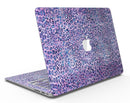 Purple Watercolor Leopard Pattern - MacBook Air Skin Kit