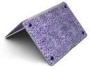 Purple Watercolor Leopard Pattern - MacBook Air Skin Kit