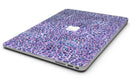 Purple Watercolor Leopard Pattern - MacBook Air Skin Kit
