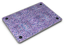Purple Watercolor Leopard Pattern - MacBook Air Skin Kit