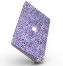 Purple Watercolor Leopard Pattern - MacBook Pro with Retina Display Full-Coverage Skin Kit