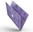 Purple Watercolor Leopard Pattern - MacBook Pro with Retina Display Full-Coverage Skin Kit