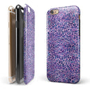 Purple Watercolor Leopard Pattern iPhone 6/6s or 6/6s Plus 2-Piece Hybrid INK-Fuzed Case