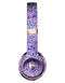 Purple Watercolor Leopard Pattern Full-Body Skin Kit for the Beats by Dre Solo 3 Wireless Headphones