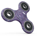 Purple Watercolor Leopard Pattern Full-Body Fidget Spinner Skin-Kit