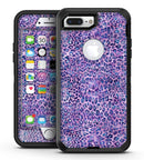 Purple Watercolor Leopard Pattern - iPhone 7 Plus/8 Plus OtterBox Case & Skin Kits