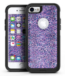 Purple Watercolor Leopard Pattern - iPhone 7 or 8 OtterBox Case & Skin Kits