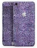 Purple Watercolor Leopard Pattern - Skin-kit for the iPhone 8 or 8 Plus