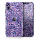 Purple Watercolor Leopard Pattern - Vinyl Skin Wrap for iPhone 17 Pro Max, 17 Pro, 17 Air, 17, 16 & All Models — Soft Matte or Ultra Gloss
