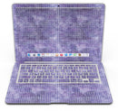 Purple Watercolor Polka Dots - MacBook Air Skin Kit