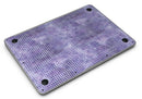 Purple Watercolor Polka Dots - MacBook Air Skin Kit