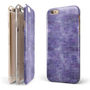Purple Watercolor Polka Dots iPhone 6/6s or 6/6s Plus 2-Piece Hybrid INK-Fuzed Case