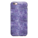 Purple Watercolor Polka Dots iPhone 6/6s or 6/6s Plus 2-Piece Hybrid INK-Fuzed Case