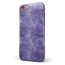 Purple Watercolor Polka Dots iPhone 6/6s or 6/6s Plus 2-Piece Hybrid INK-Fuzed Case