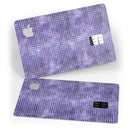 Purple Watercolor Polka Dots - Premium Protective Decal Skin-Kit for the Apple Credit Card