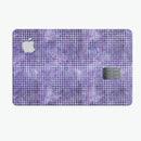 Purple Watercolor Polka Dots - Premium Protective Decal Skin-Kit for the Apple Credit Card