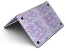 Purple Watercolor Quatrefoil - MacBook Air Skin Kit