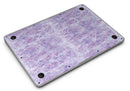 Purple Watercolor Quatrefoil - MacBook Air Skin Kit