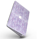 Purple Watercolor Quatrefoil - MacBook Pro with Retina Display Full-Coverage Skin Kit