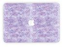 Purple Watercolor Quatrefoil - MacBook Pro with Retina Display Full-Coverage Skin Kit