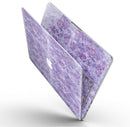 Purple Watercolor Quatrefoil - MacBook Pro with Retina Display Full-Coverage Skin Kit