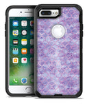 Purple Watercolor Quatrefoil - iPhone 7 Plus/8 Plus OtterBox Case & Skin Kits