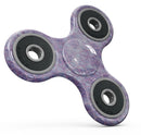 Purple Watercolor Quatrefoil Full-Body Fidget Spinner Skin-Kit