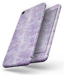 Purple Watercolor Quatrefoil - Skin-kit for the iPhone 8 or 8 Plus