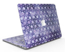 Purple Watercolor Ring Pattern - MacBook Air Skin Kit