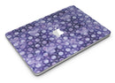 Purple Watercolor Ring Pattern - MacBook Air Skin Kit