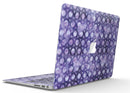 Purple Watercolor Ring Pattern - MacBook Air Skin Kit