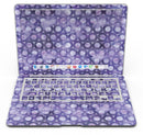 Purple Watercolor Ring Pattern - MacBook Air Skin Kit