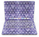 Purple Watercolor Ring Pattern - MacBook Air Skin Kit