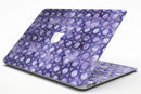 Purple Watercolor Ring Pattern - MacBook Air Skin Kit