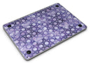 Purple Watercolor Ring Pattern - MacBook Air Skin Kit