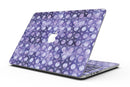 Purple Watercolor Ring Pattern - MacBook Pro with Retina Display Full-Coverage Skin Kit
