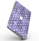 Purple Watercolor Ring Pattern - MacBook Pro with Retina Display Full-Coverage Skin Kit