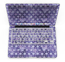 Purple Watercolor Ring Pattern - MacBook Pro with Retina Display Full-Coverage Skin Kit