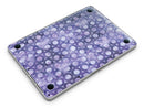 Purple Watercolor Ring Pattern - MacBook Pro with Retina Display Full-Coverage Skin Kit