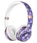 Purple Watercolor Ring Pattern Full-Body Skin Kit for the Beats by Dre Solo 3 Wireless Headphones