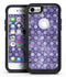 Purple Watercolor Ring Pattern - iPhone 7 or 8 OtterBox Case & Skin Kits