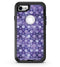 Purple Watercolor Ring Pattern - iPhone 7 or 8 OtterBox Case & Skin Kits