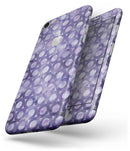 Purple Watercolor Ring Pattern - Skin-kit for the iPhone 8 or 8 Plus