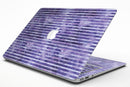 Purple Watercolor Stripes - MacBook Air Skin Kit