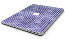 Purple Watercolor Stripes - MacBook Air Skin Kit